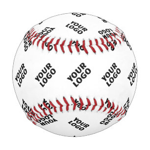 Balle De Baseball Votre logo Motif répété de substitution simple