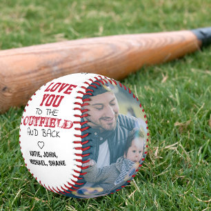 Balle De Baseball Vous aimez à la Fête des pères extérieure et a