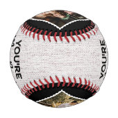 Balle De Baseball Vous êtes mes meilleurs couples à attraper 4 photo (Dos)