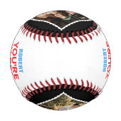 Balle De Baseball Vous êtes mon meilleur Catch 4 Photo Mr & Mrs Coup (Dos)