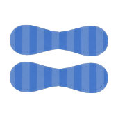 Balle De Baseball Wide Stripes - Blue (Panneaux)