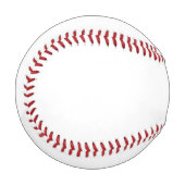Balle De Baseball Wild Wolf Whirling baseball blanc (Devant Gauche)