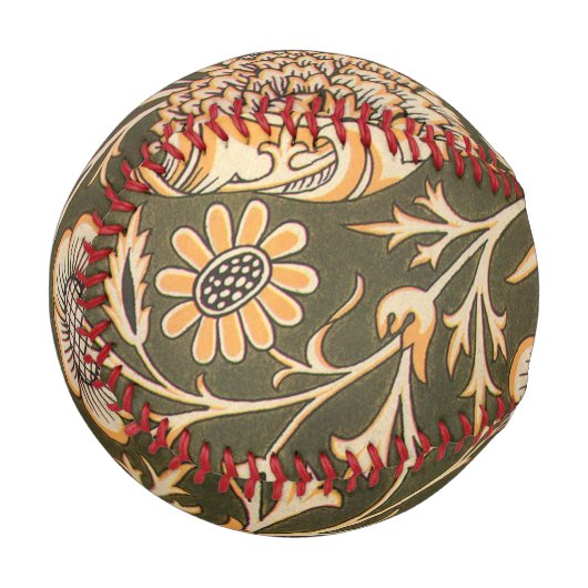 Balle De Baseball William Morris Cherwell Motif de fond d'écran (Devant Gauche)