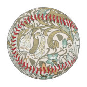 Balle De Baseball William Morris Golden Lily Blue Gold Classic (Devant Gauche)