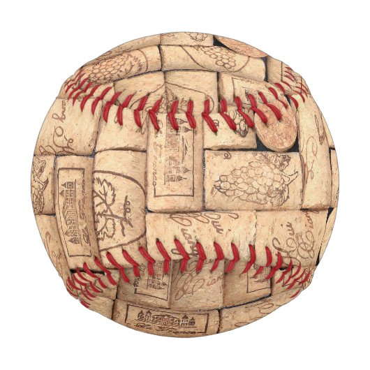 Balle De Baseball Wine Corks Baseball (Dos)
