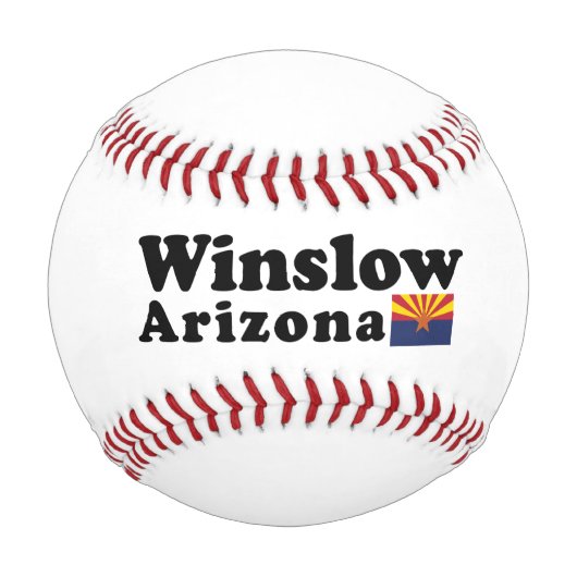 Balle De Baseball Winslow, Arizona Baseball (Devant)