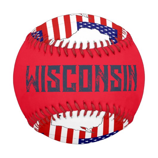 Balle De Baseball Wisconsin (Dos)