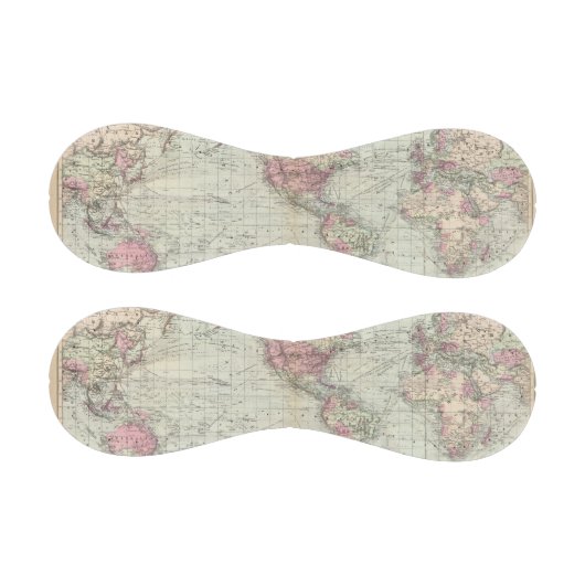 Balle De Baseball World, la projection de Mercator (Panneaux)