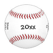 Balle De Baseball World's Greatest Coach Personalized Baseball (Dos)