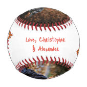 Balle De Baseball World's Greatest Dad Fathers Day Photo Collage (Devant)