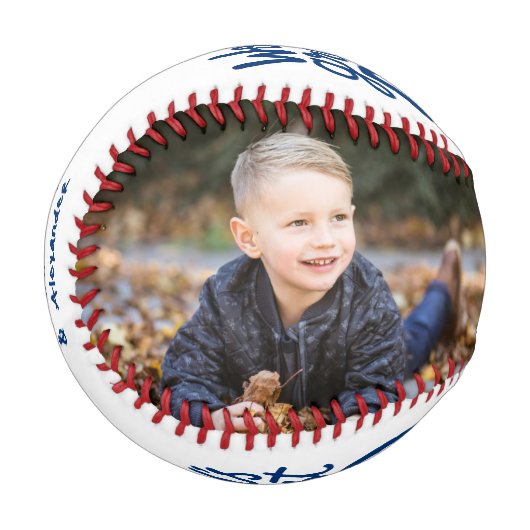 Balle De Baseball World's Greatest Dad Fathers Day Photo Collage (Dos Droite)