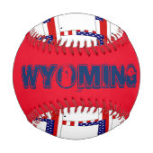 BALLE DE BASEBALL WYOMING (Dos)