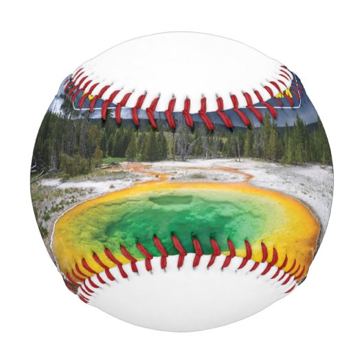 Balle De Baseball Yellowstone National Park Baseball (Devant)