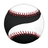 Balle De Baseball Yin et Yang Sides (Dos)