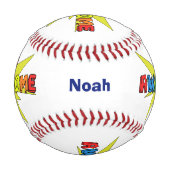 Balle De Baseball Yo Awesome (Devant)