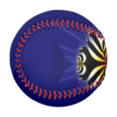 Balle De Baseball Zebra Fish Kiss (Devant Gauche)
