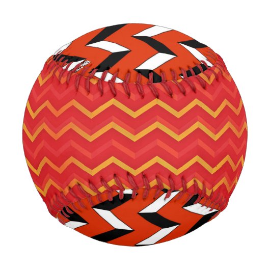 Balle De Baseball Zig Zaggers (Devant)