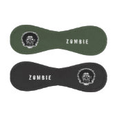 Balle De Baseball Zombie-Baseball -Noir & Vert (Panneaux)