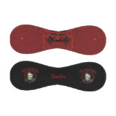 Balle De Baseball Zombie, Baseball - Rouge et Noir 2 (Panneaux)