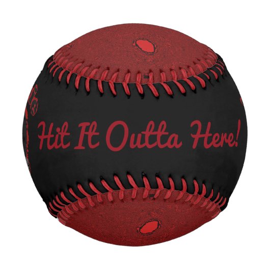 Balle De Baseball Zombie, Baseball - Touchez-Le Ici (Dos)