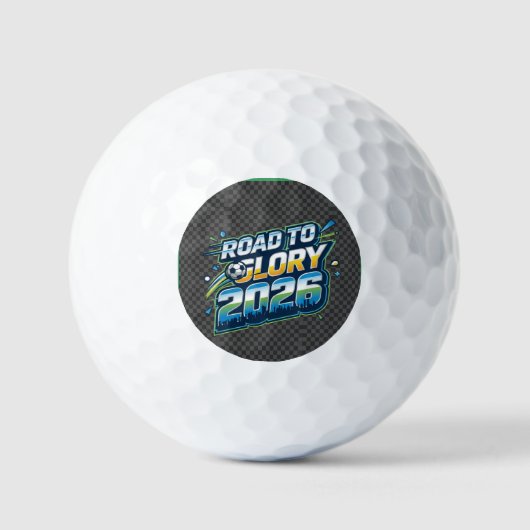 Balle de fan de jeu de golf de champion (Recto)