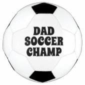 Balle de foot Papa Nom Champ (Devant)