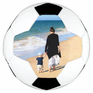 Balle de football avec photo personnalisée - Téléc