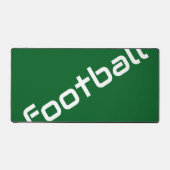 BALLE DE FOOTBALL Classé Texte diagonal Sur Vert A (Recto)