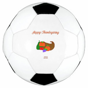 Balle de football de Cornucopia Thanksgiving