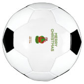 Balle de football de Noël Cupcake (Tourné)