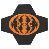 Balle de football des corbeaux d'Halloween (Plat)