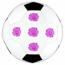 Balle de Football en Verre Cathédrale Rose Élégant