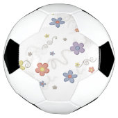 Balle de football floral (Tourné)