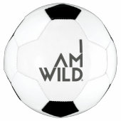 Balle de football IAMWILD (Devant)