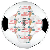Balle de Football Motif de Paresseux Mignon Monogr (Tourné)
