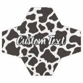 Balle de football Motif de vache (Plat)