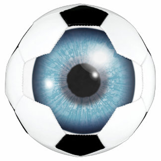 Balle de football oculaire