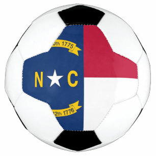 Balle de football patriotique avec drapeau de Caro