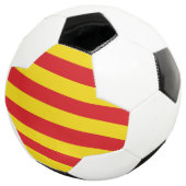 Balle de football patriotique avec drapeau de Cata (3/4)