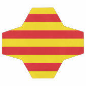 Balle de football patriotique avec drapeau de Cata (Plat)