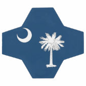 Balle de football patriotique avec drapeau de la C (Plat)