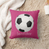 balle de football personnalisé coussin personnalis (Couverture)