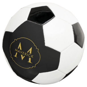 Balle de football personnalisée élégante moderne n