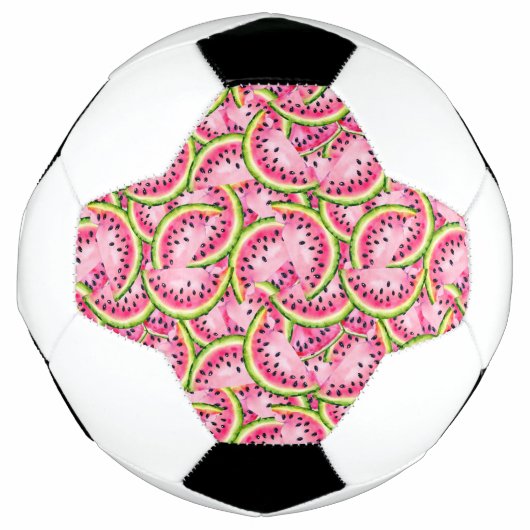 Balle de football surprise de la pastèque (Devant)
