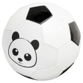 Balle de football visage Panda souriante - Sport a (3/4)