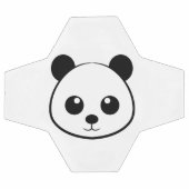 Balle de football visage Panda souriante - Sport a (Plat)