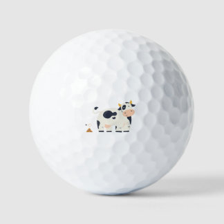 balle de golf animée amusante