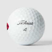 Balle de golf avec lèvres (Logo)