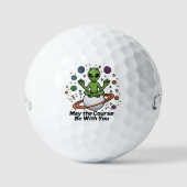 Balle de golf Callaway – Que le parcours soit avec (Recto)