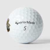 Balle de golf camouflage Buck Wilderness (Logo)